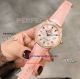 Perfect Replica Omega Rose Gold Diamond Case Pink Leather Strap Watch (8)_th.jpg